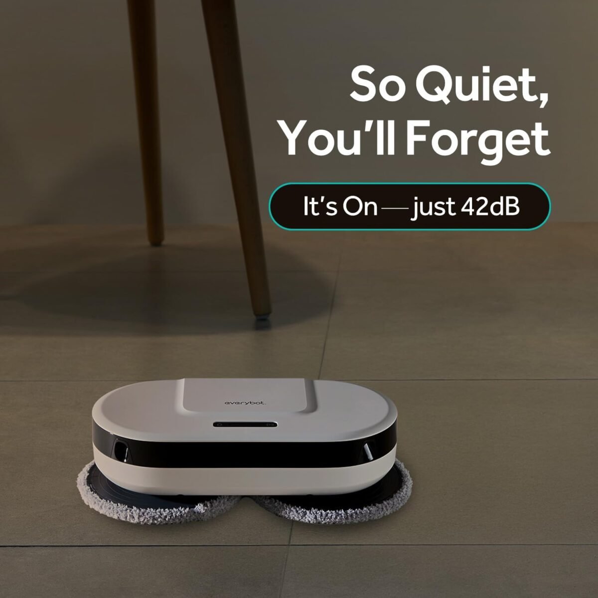 Robot Mop - Upgraded in 2024 | World’s First Spin MOP Cleaning | Wheel-Less Solution - Image 3