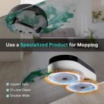 Robot Mop - Upgraded in 2024 | World’s First Spin MOP Cleaning | Wheel-Less Solution - Image 8