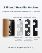 Air Purifier for Home - 3-In-1 Filtration for Smoke & More - True HEPA Filter, Activated Carbon - Image 5