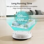 Vacuum Cleaner, Strong Suction, 120 Mins Runtime, Slim, Low Noise, Automatic Self-Charging - Image 4