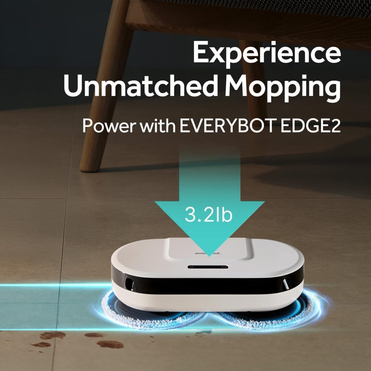 Robot Mop - Upgraded in 2024 | World’s First Spin MOP Cleaning | Wheel-Less Solution - Image 6