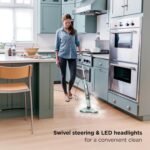 Scrub Steam Mop, All-in-One Scrubbing and Sanitizing Hard Floor Cleaner, LED Headlights - Image 4