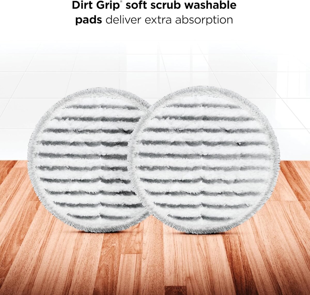 Scrub Steam Mop, All-in-One Scrubbing and Sanitizing Hard Floor Cleaner, LED Headlights - Image 7