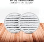 Scrub Steam Mop, All-in-One Scrubbing and Sanitizing Hard Floor Cleaner, LED Headlights - Image 7