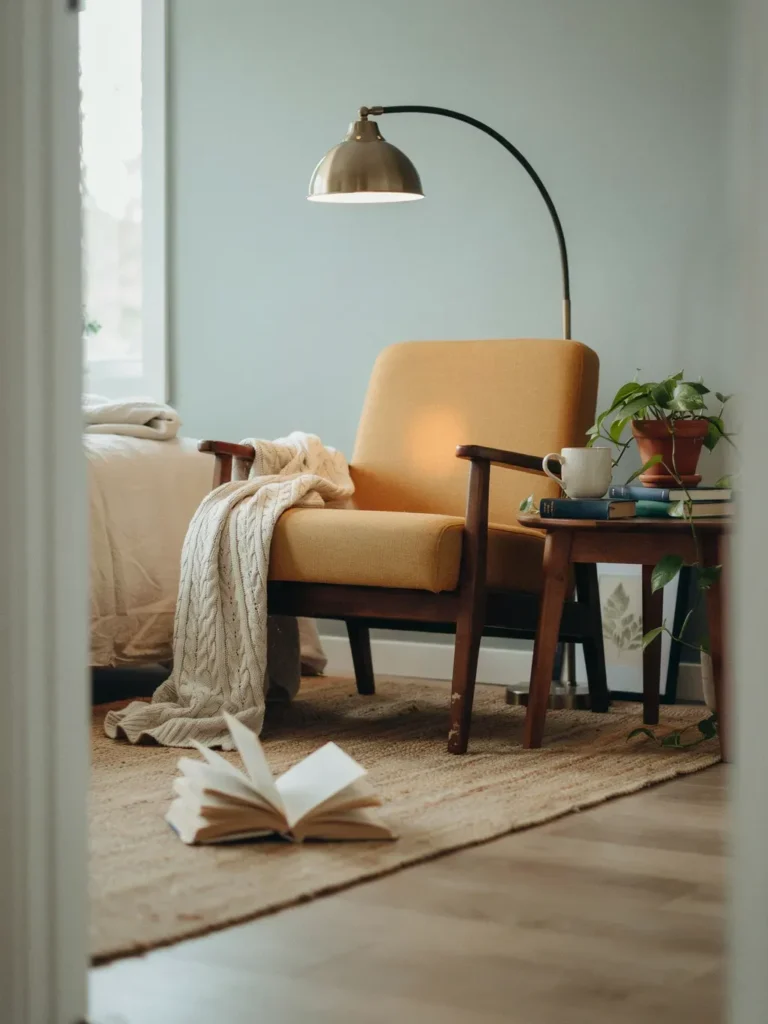 Create a Cozy Reading or Styling Corner