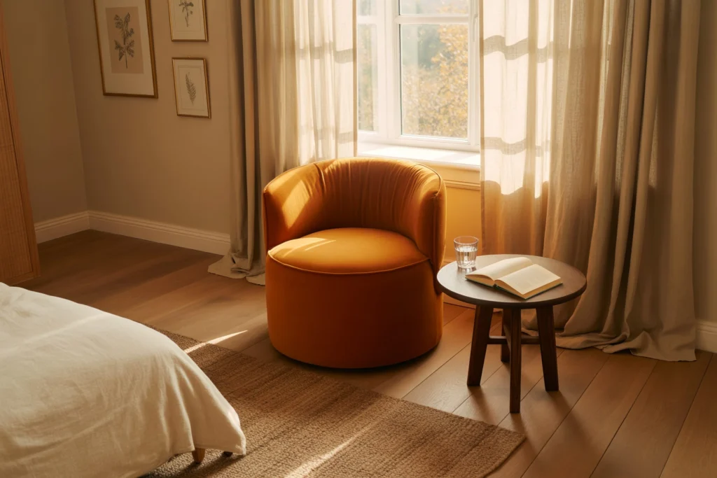 Accent Chairs in the Bedroom