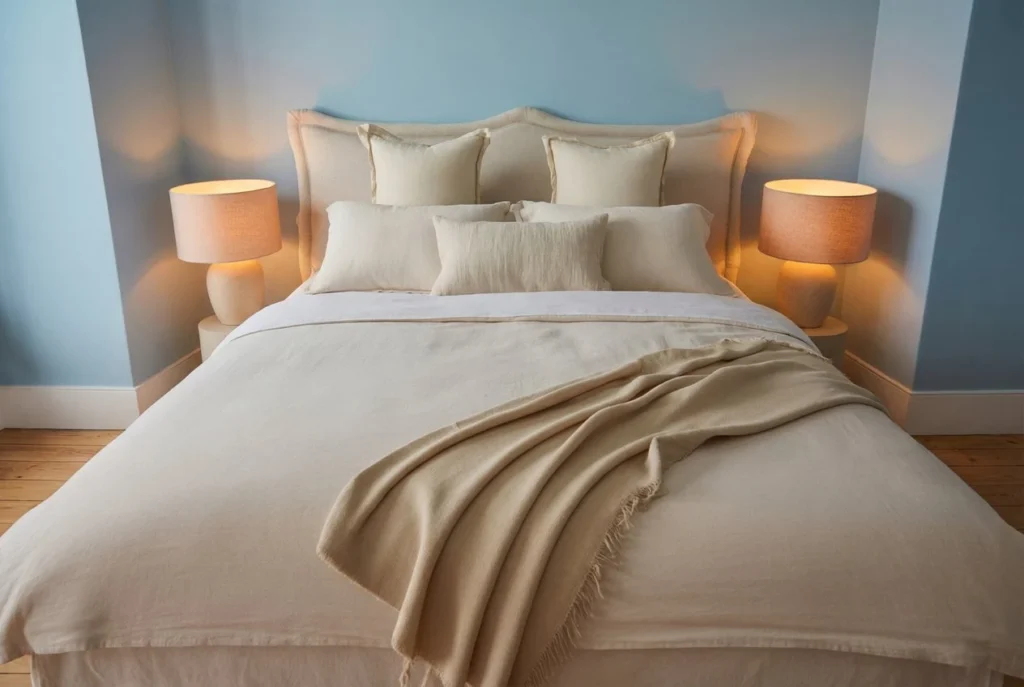 Blue and Cream Comfort Mix