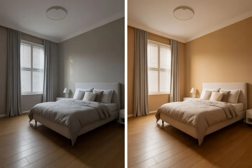 Color Scheme to Your Natural Light