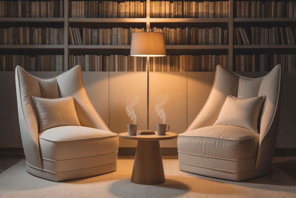 Cozy Reading Nook for Two