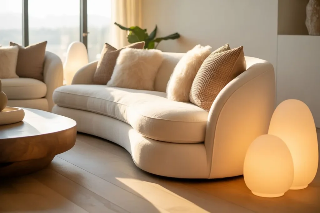 Curved Comfort Living