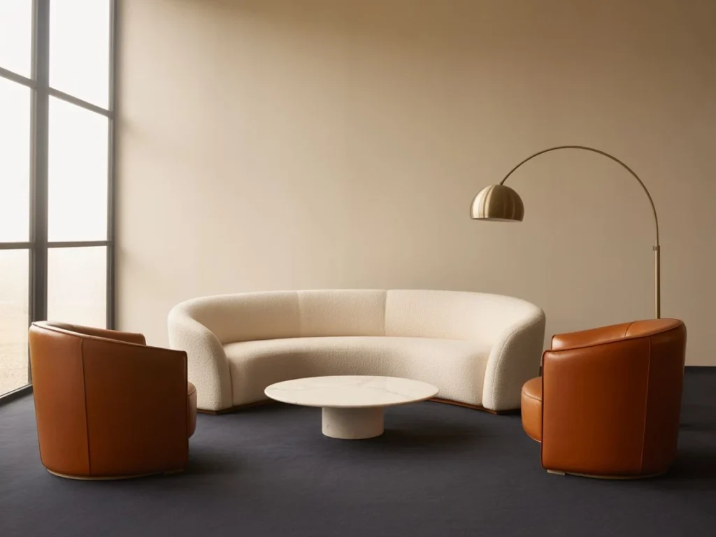 Curved Furniture for Softened Spaces
