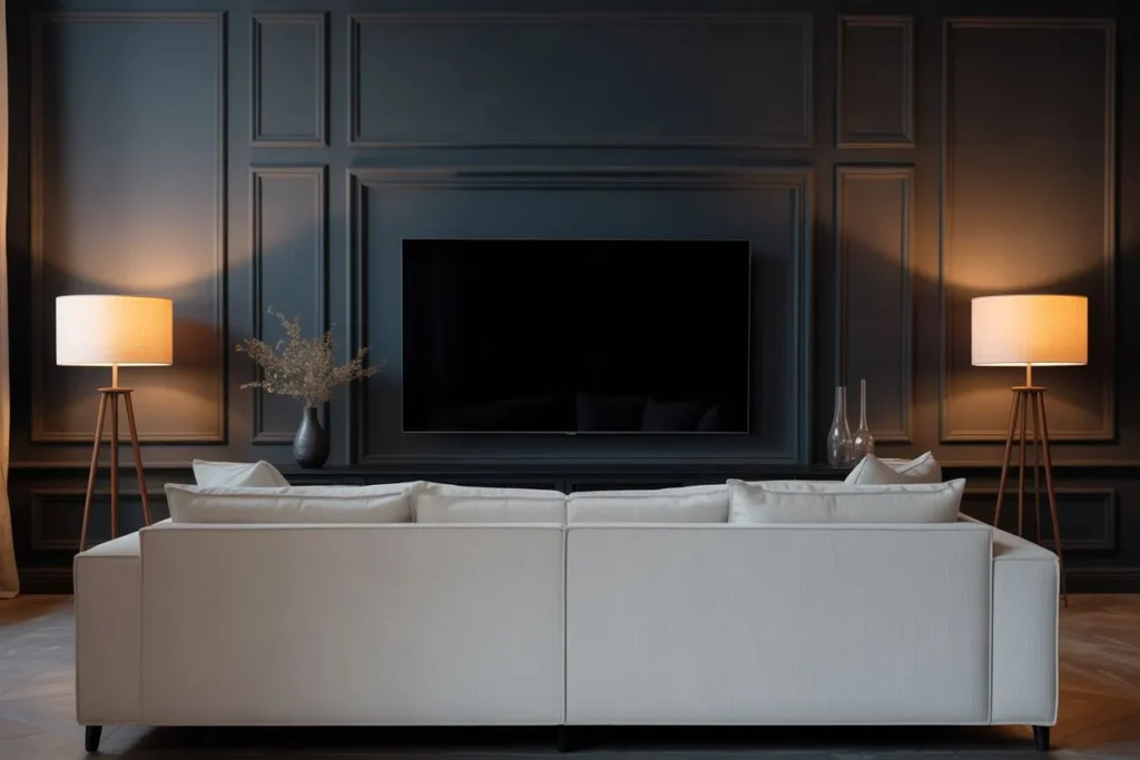 Dark Moody Feature Wall