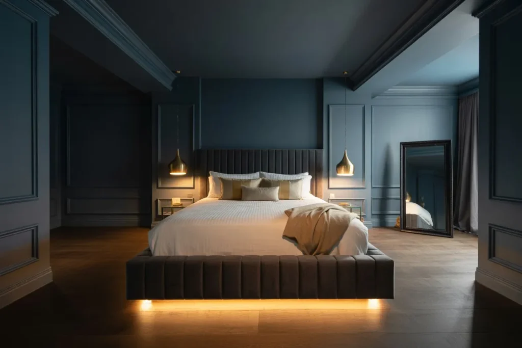Dark Grey Luxury Bedroom