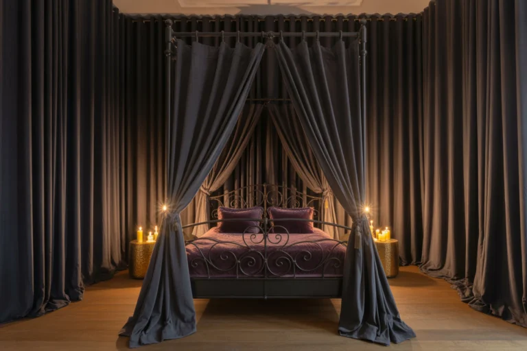 Dark Feminine Bedroom