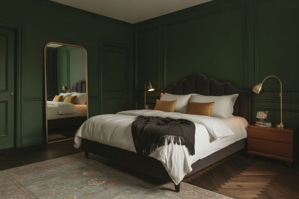 Dark Moody Bedroom Palette