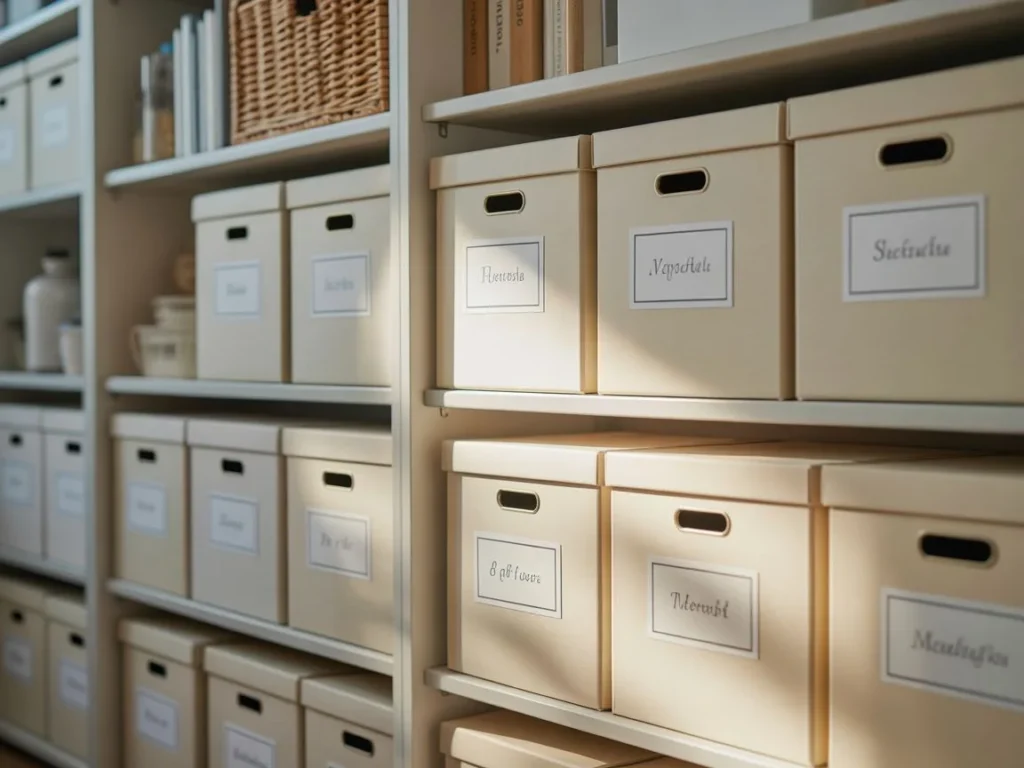 Digital Organization and Smart Storage Labels