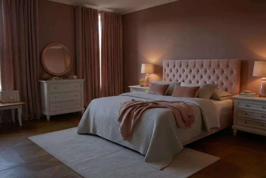 Grey and Blush Pink Color Palette