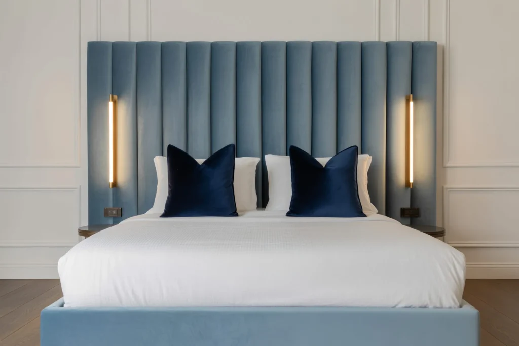 Headboard to Anchor the Bedroom's Main Wall