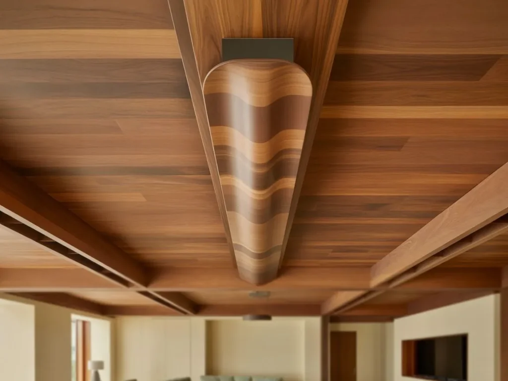 Incorporate Natural Wood Ceiling