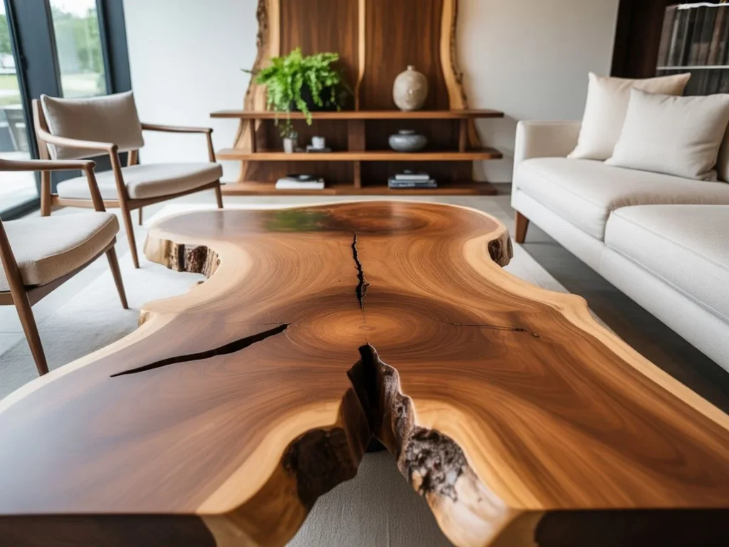 Incorporate Reclaimed and Live-Edge Wood