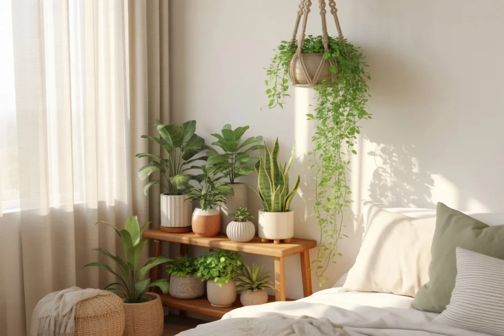 Indoor Plants as Living Room Decor