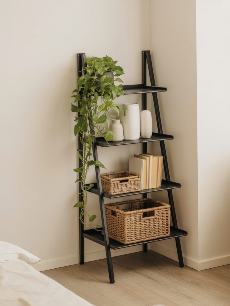 Ladder Shelves That Stand Tall and Style Well