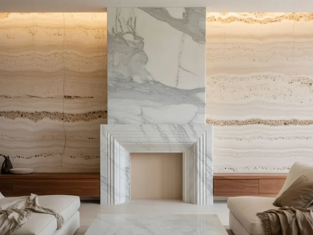 Layer Natural Stone Strategically