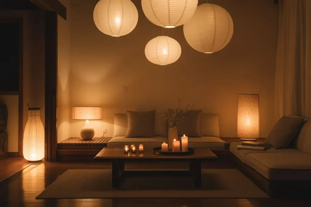 Layered Lighting Creates an Evening Sanctuary