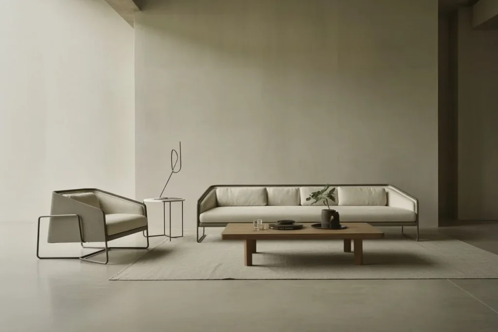 Low-Profile Sculptural Furniture