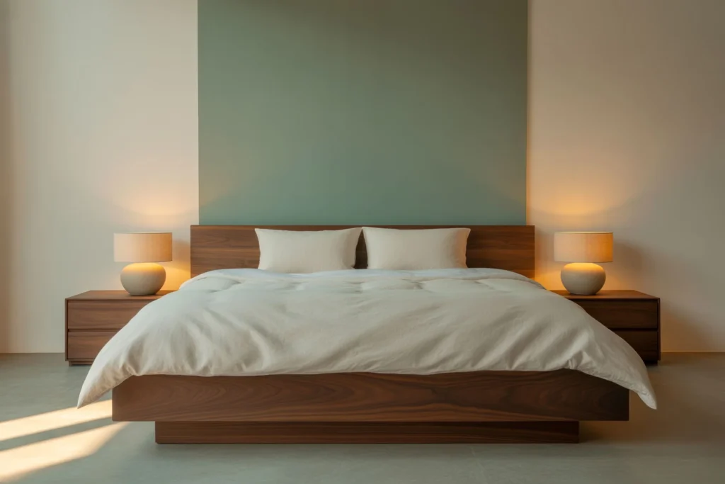 Low-Profile Platform Bed