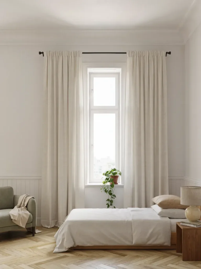 Hang Curtains at Ceiling Height, Not Window Height