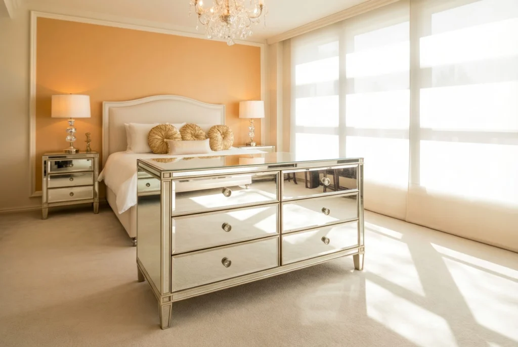 Mirrored Bedroom Furniture