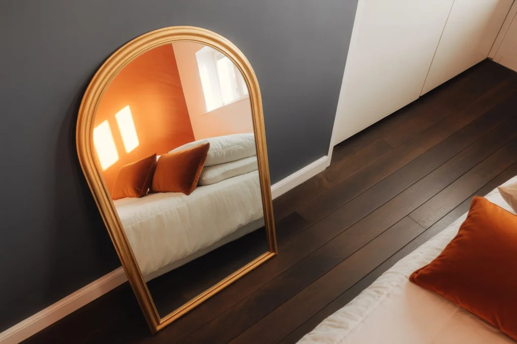 Mirrors to Double the Space