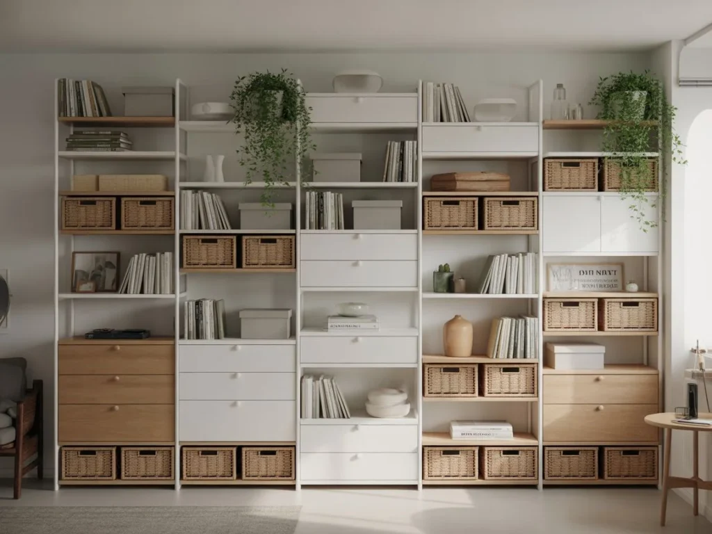 Modular Storage System with Adjustable Components