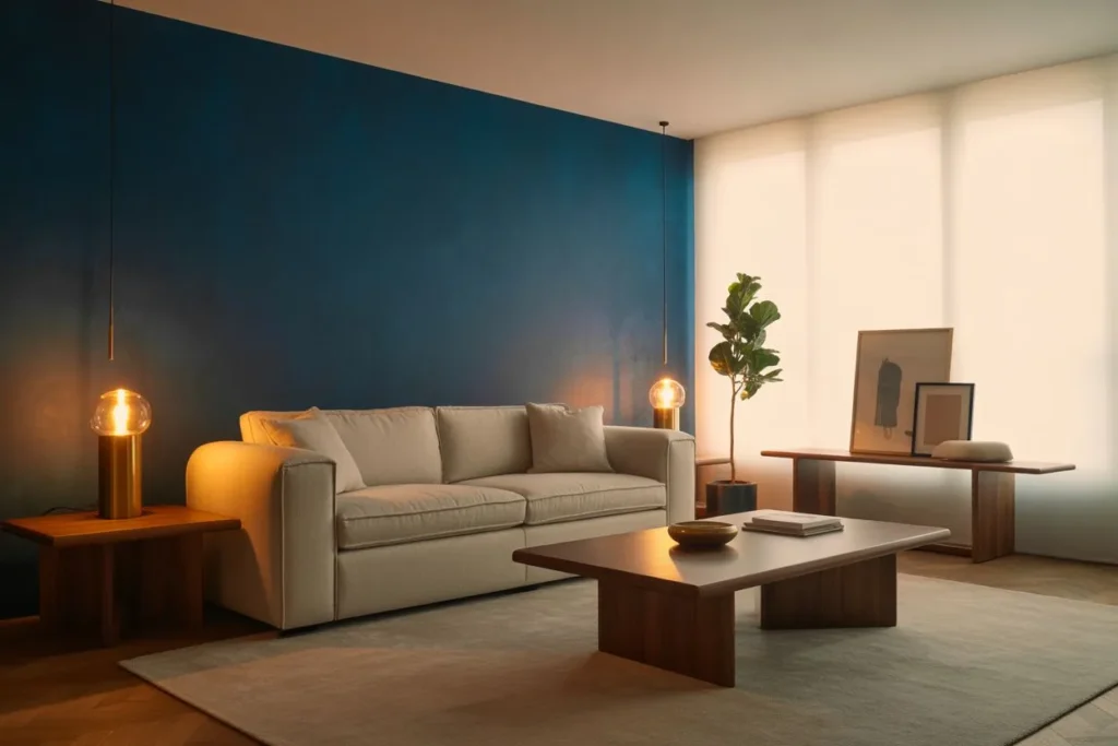 Moody Jewel-Tone Accent Wall