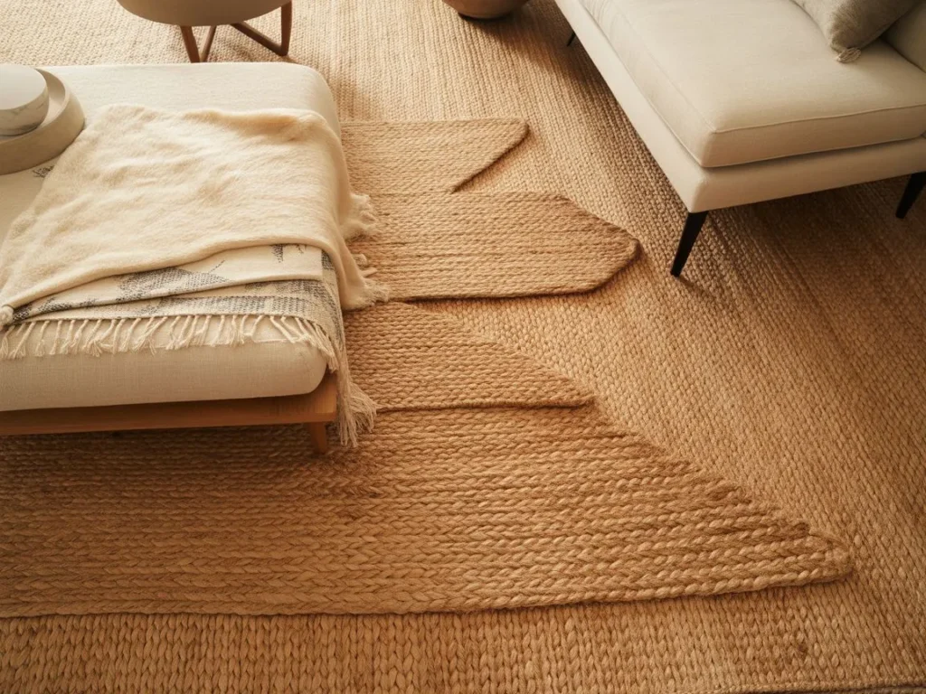 Natural Fiber Rugs to Define Spaces
