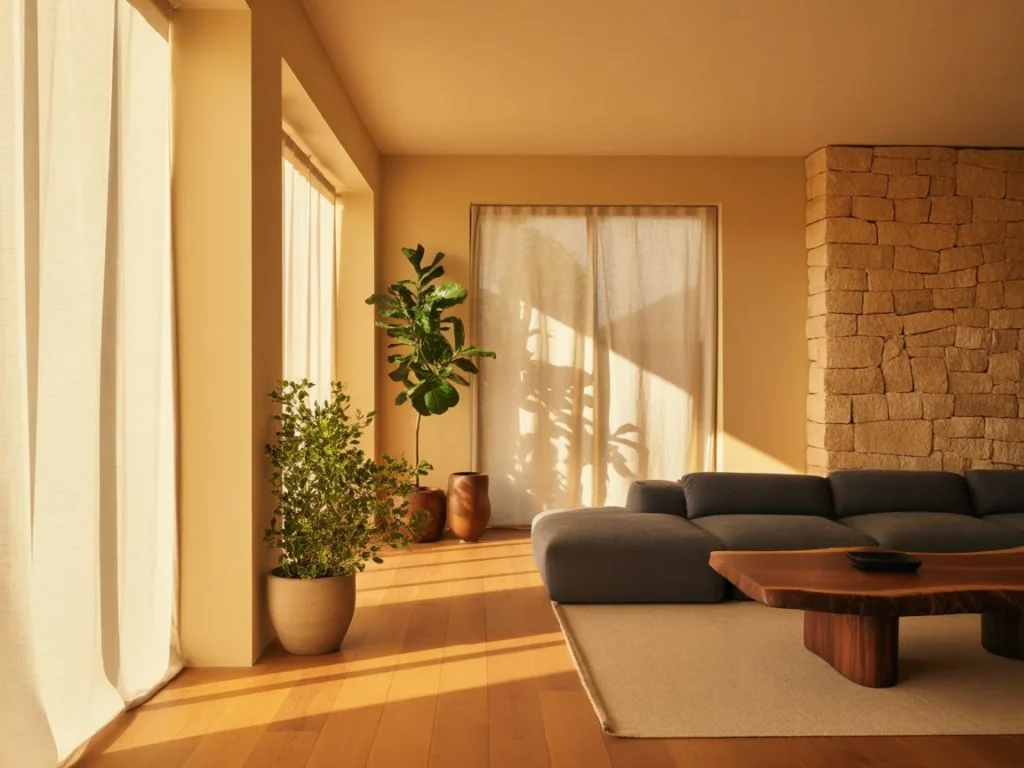 Natural Light and Sheer Window Treatments