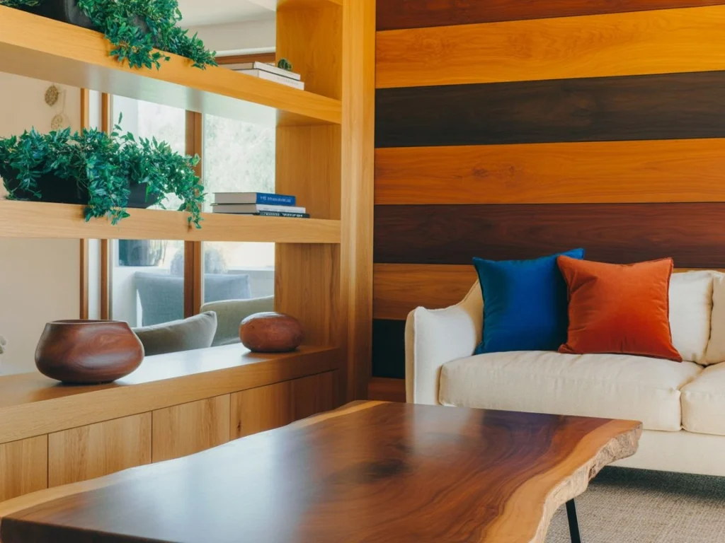 Natural Wood Elements for Organic Warmth