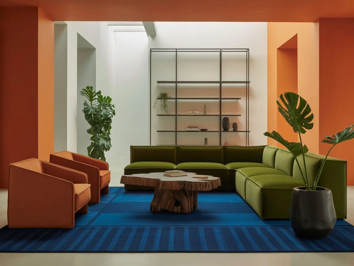 Organic Modern Living Room