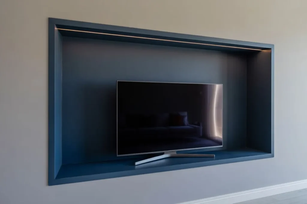 Recessed TV Wall Niche