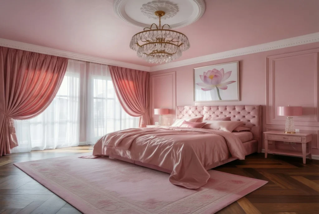 Rose Gold Bed Frame