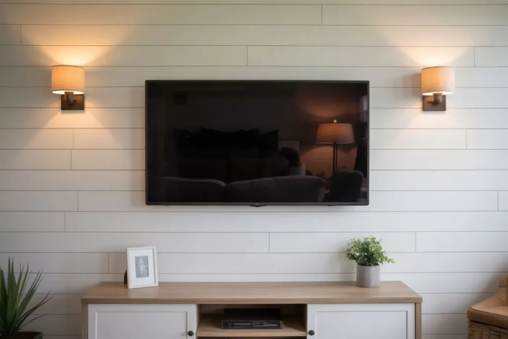 Shiplap Wood Paneling Wall