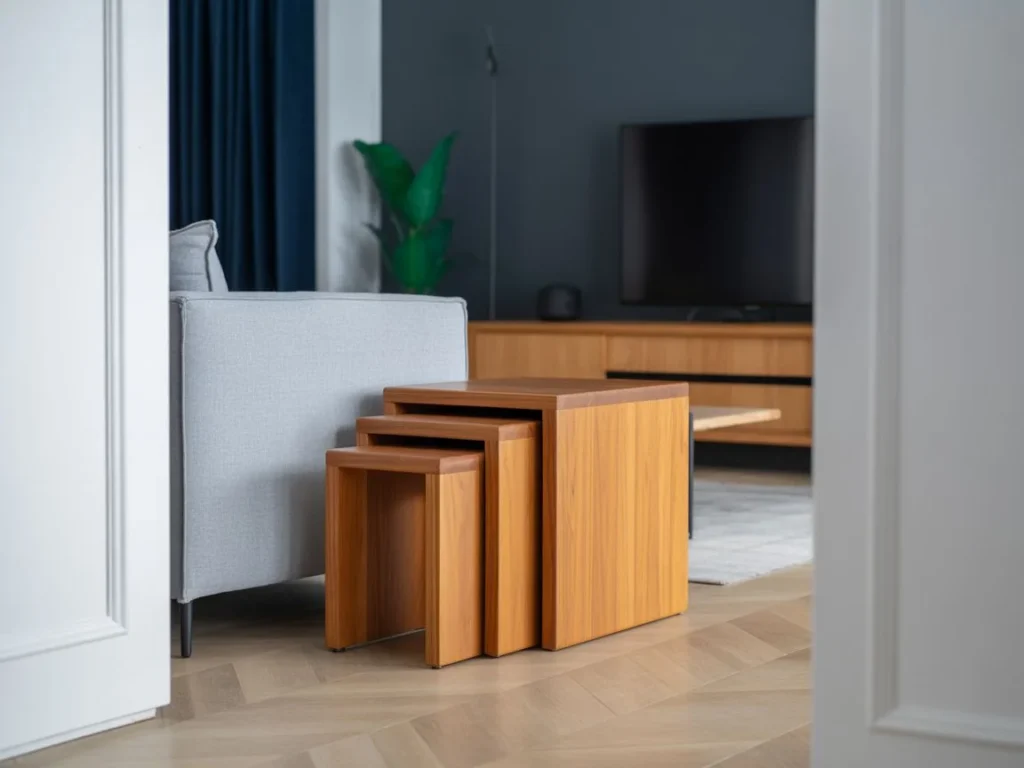 Stackable and Nesting Storage Tables