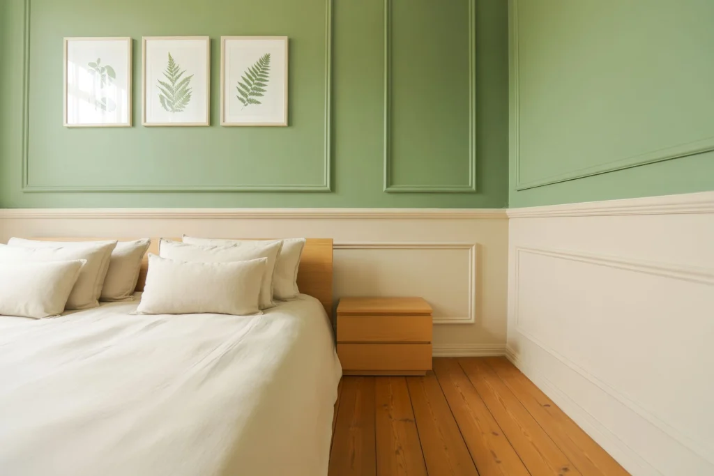 Two-Color Bedroom Schemes