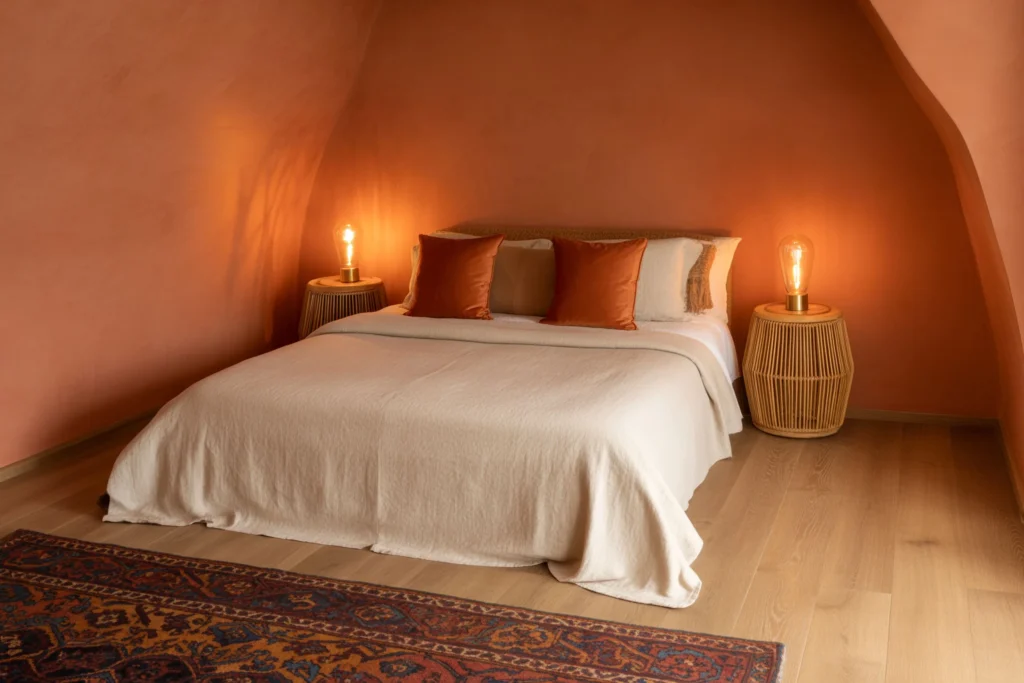 Warm Neutrals Work for Cozy, Intimate Bedrooms