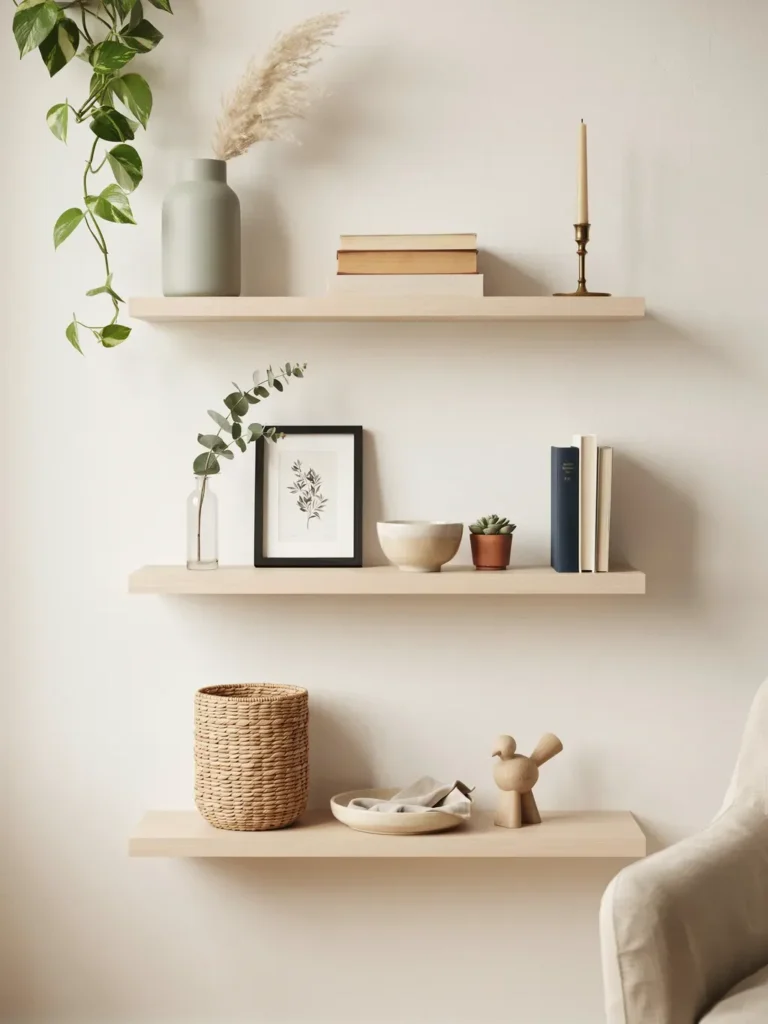 Style Your Shelves With the Rule of Three