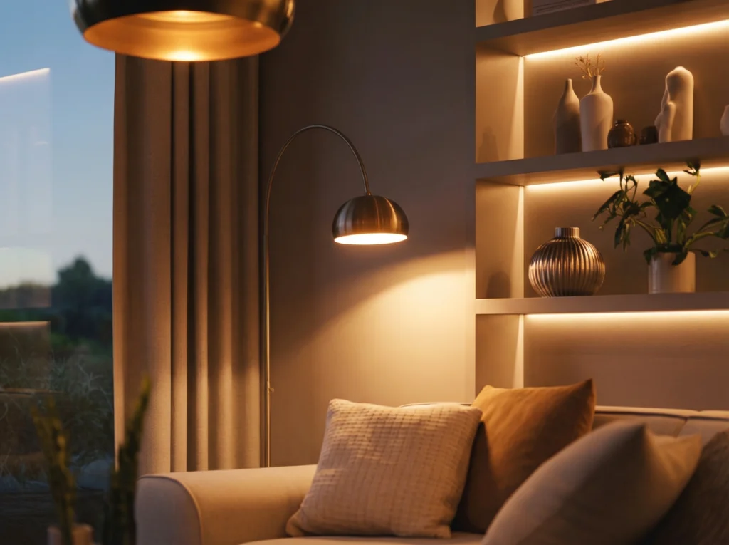 Layered Lighting for Warmth and Ambiance