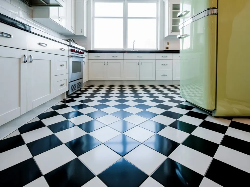 Classic Checkerboard Tiles