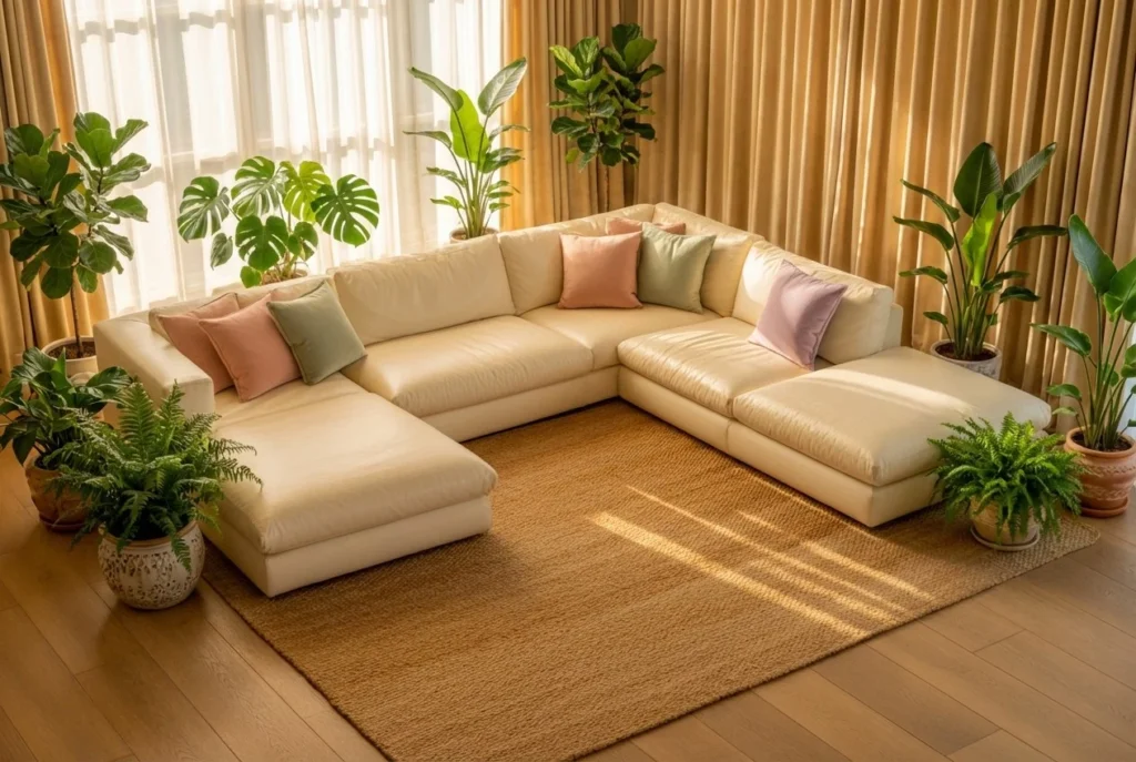 Cream Sectional Sofa Living Room Ideas
