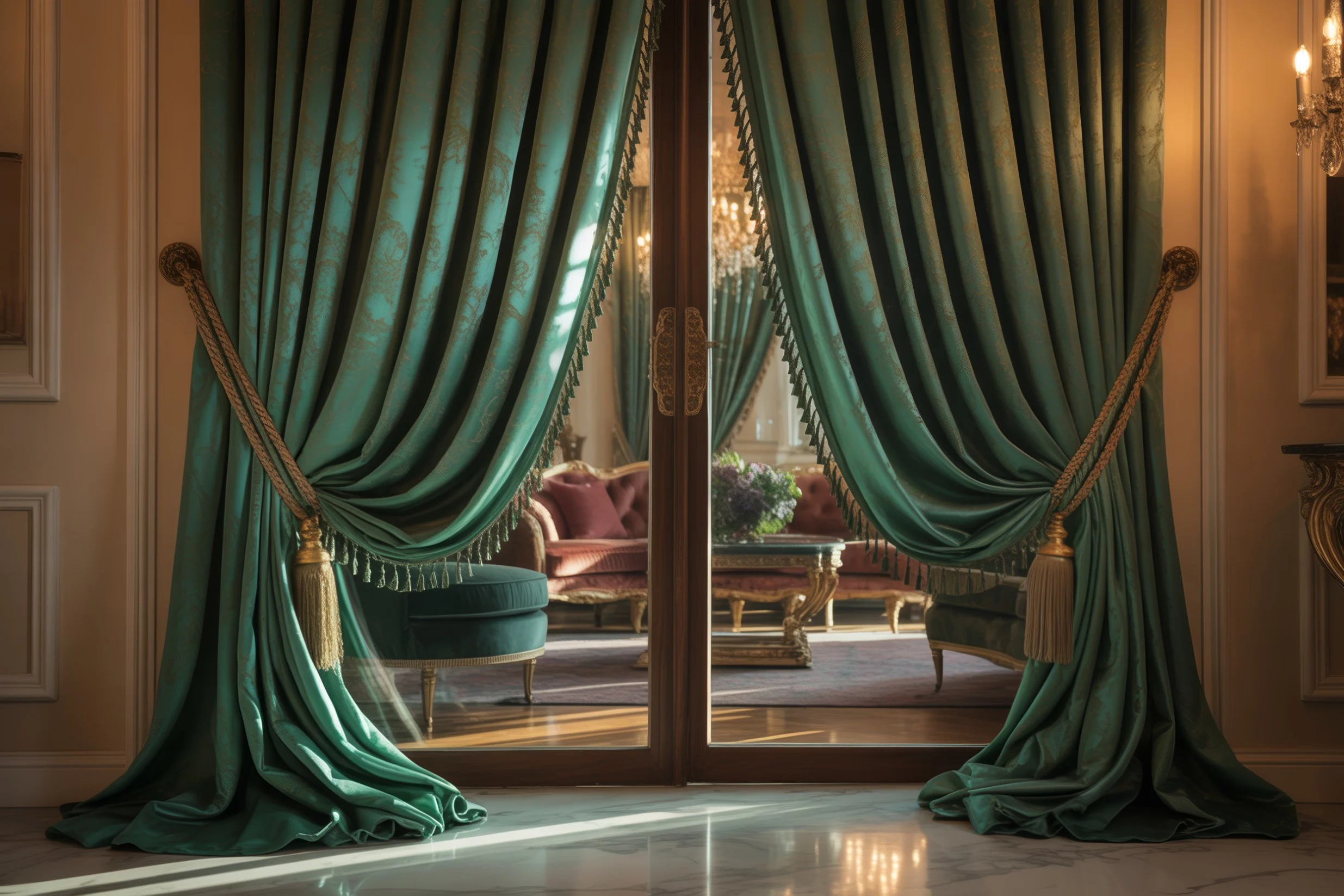 Fancy Living Room Curtain